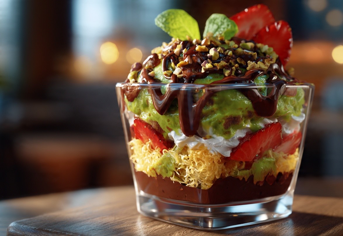 Dubai Strawberry Chocolate Kunafa - Image 2