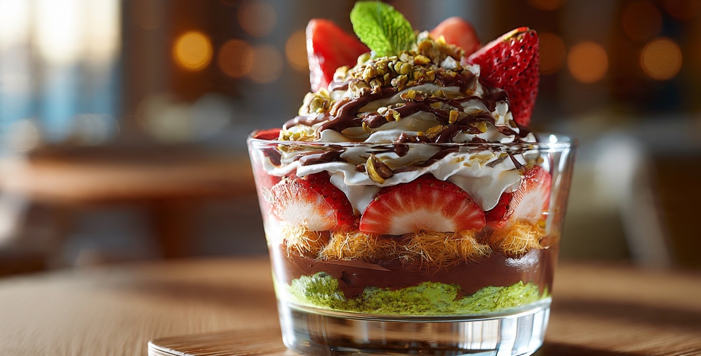 Dubai Strawberry Chocolate Kunafa - Image 5